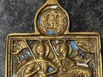 Icoon - Boris en Gleb - Brons, Emaille