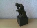 Statue, DE DENKER (LE PENSEUR) - 20 cm - Bronze, Antiek en Kunst