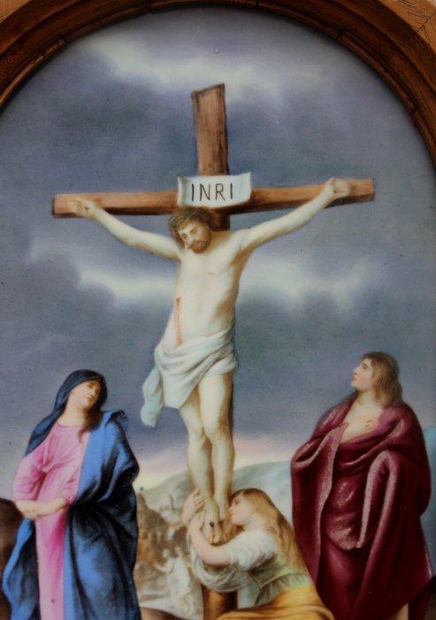 Europese school (XIX) - Crucifixion, Antiek en Kunst, Kunst | Schilderijen | Klassiek