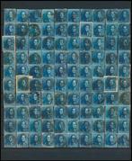 België 1849 - Epaulet 2A - 20c Blauw - Wedersamenstelling /, Postzegels en Munten, Postzegels | Europa | België, Gestempeld