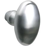 Knopkruk Ei 60x32 mm mat chroom, Doe-het-zelf en Bouw, Nieuw, Overige materialen, Klink of Kruk