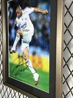 Real Madrid - Roberto Carlos - Ingelijste gesigneerde foto, Verzamelen, Nieuw