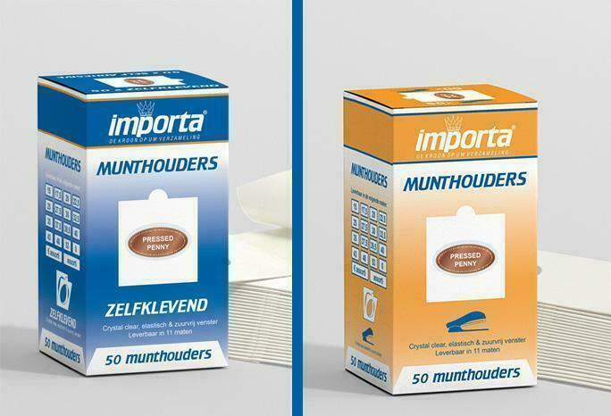 Pressed Penny Pennies Elongated Muntbladen Munthouders Album, Postzegels en Munten, Munten en Bankbiljetten | Verzamelingen