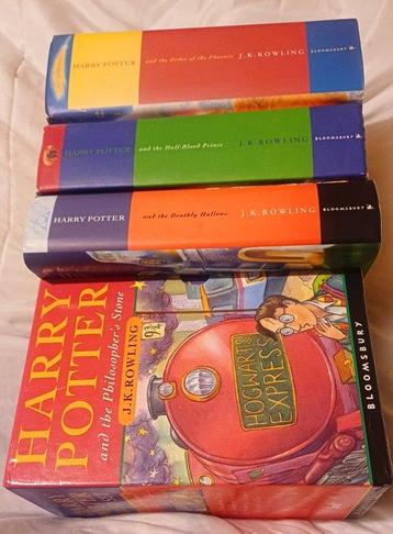 J.K.ROWLING - Harry Potter 7 books complete set (with beschikbaar voor biedingen