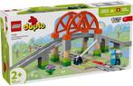 LEGO DUPLO - Stad Treinbrug en rails uitbreidingsset - 10426, Verzenden, Nieuw
