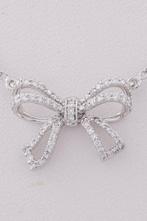 Collier avec pendentif - 18 carats Or jaune, plaqué rhodium, Bijoux, Sacs & Beauté