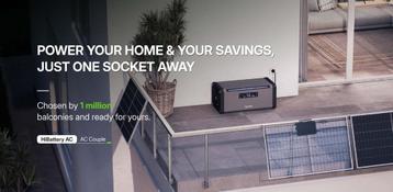 Plug-in thuisbatterij Micro opslag Hoymiles HiBattery 1920 beschikbaar voor biedingen