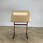 ergonomisch  school-tekentafel, beuken - rood, Huis en Inrichting, Tafelonderdelen, Gebruikt