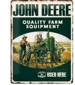 John Deere quality farm equipment reclamebord, Verzamelen, Merken en Reclamevoorwerpen, Nieuw