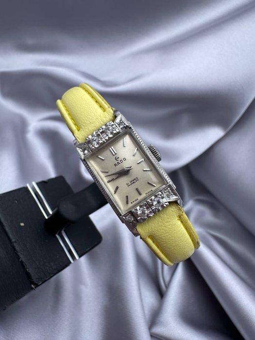 Rado - Diamond - 14k Solid Gold 0.16 ct, Diamond - Dames -, Handtassen en Accessoires, Horloges | Heren