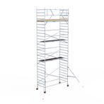 Rolsteiger Basic 135x305 9,2m werkhoogte tegen de gevel, Doe-het-zelf en Bouw, Verzenden, Nieuw, Rolsteiger of Kamersteiger, 5 meter of hoger