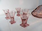 Service à liqueur (6) - Cristal, Antiek en Kunst