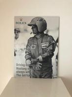 Paul Newman - Rolex Daytona - Reclamebord - Aluminium, Antiek en Kunst