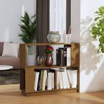 vidaXL Boekenkast/kamerscherm 80x25x70 cm massief hout, Huis en Inrichting, Kasten | Boekenkasten, Verzenden, Nieuw