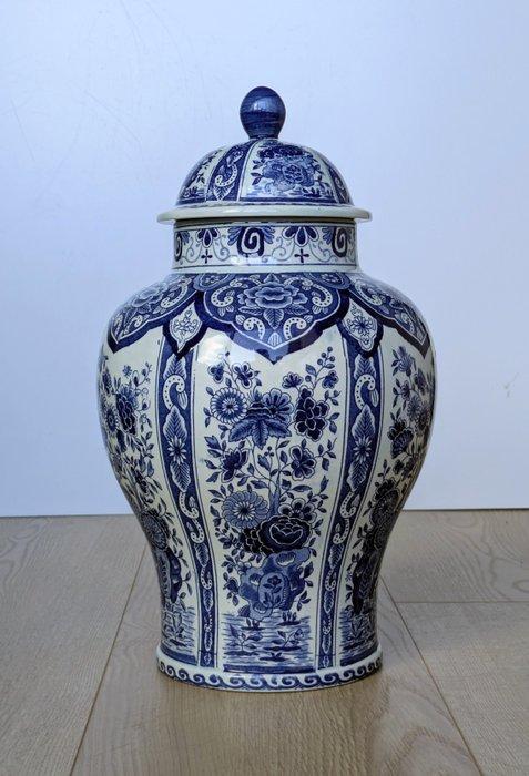 Royal Sphinx - Petrus Regout & Co - Vase avec couvercle -, Antiek en Kunst, Antiek | Glaswerk en Kristal