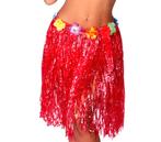 Hawaii Rok Bloemen Rood 50cm, Kinderen en Baby's, Carnavalskleding en Verkleedspullen, Verzenden, Nieuw