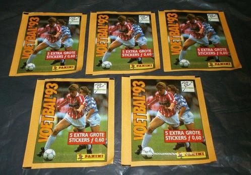 Panini - Voetbal 93 - 5 Sealed Pack, Verzamelen, Overige Verzamelen