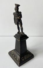 sculptuur, Bronzen sculptuur - Franse officier - 14 cm -