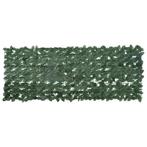 vidaXL Balkonscherm met donkergroene bladeren 200x75 cm, Verzenden, Nieuw