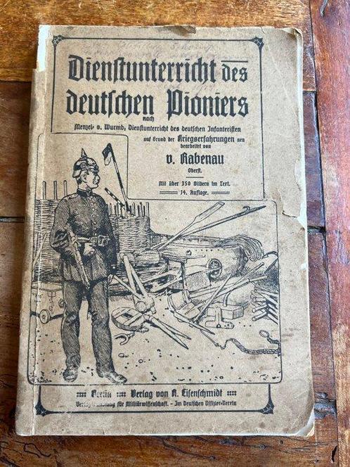 German Imperial Army Pionieer manual - weapons - uniforms -, Verzamelen, Militaria | Algemeen