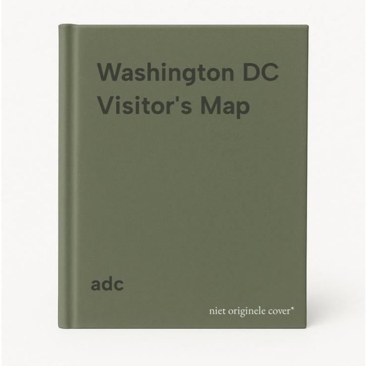 Washington DC Visitors Map 9780875300634 adc, Boeken, Taal | Engels, Gelezen, Verzenden