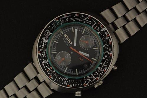 Seiko - Slide Rule Calculator Pilot - 6138-7000 - Homme -, Handtassen en Accessoires, Horloges | Antiek