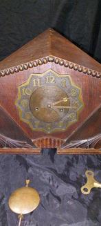 Horloge de lécole dAmsterdam avec un cadran en bronze en, Antiek en Kunst