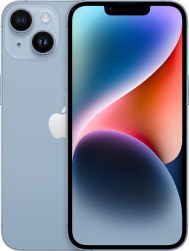 nieuwstaat Apple iPhone 14 blauw 128GB + nieuwe accu 100% +, Telecommunicatie, Mobiele telefoons | Apple iPhone, Zo goed als nieuw