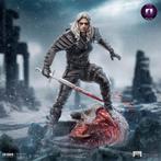 The Witcher BDS Art Scale Statue 1/10 Geralt of Rivia 33 cm, Nieuw, Ophalen of Verzenden