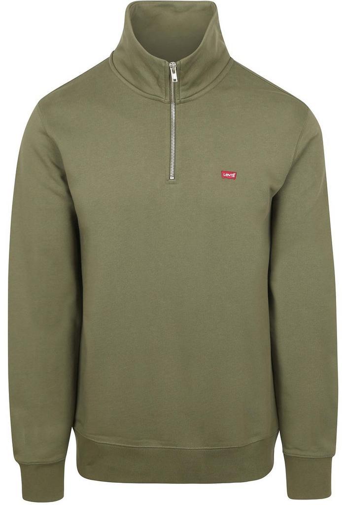 Levis Sweater Half Zip Groen maat Maat 48/50 (M) Heren, Kleding | Heren, Truien en Vesten, Groen, Nieuw, Maat 48/50 (M), Verzenden