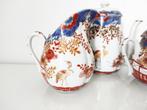Theepot - Melkpot, suikerpot - Imari - Porselein, Antiek en Kunst