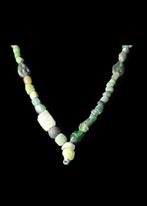 Oud-Romeins Groen Glas Kralenketting (Zonder Minimumprijs)