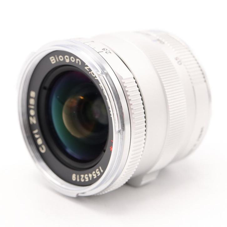 Zeiss ZM 25mm F/2.8 Biogon T* zilver | Tweedehands, Audio, Tv en Foto, Foto | Lenzen en Objectieven, Zo goed als nieuw, Verzenden
