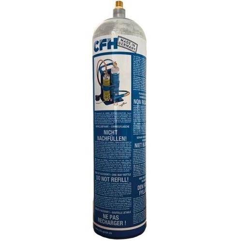 Gasbus zuurstof 1 liter CFH ( carrosserietin, Vertinnen ), Auto diversen, Autogereedschap, Nieuw, Verzenden