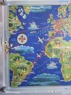 Lucien Boucher - Air France - Planisphère Septentrion -