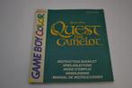 Quest for Camelot (GBC NEU6 MANUAL), Games en Spelcomputers, Spelcomputers | Nintendo Portables | Accessoires, Nieuw