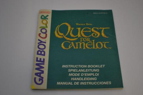 Quest for Camelot (GBC NEU6 MANUAL), Games en Spelcomputers, Spelcomputers | Nintendo Portables | Accessoires