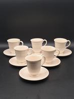 Wedgwood - Tasse et soucoupe (6) - EDME - Faïence