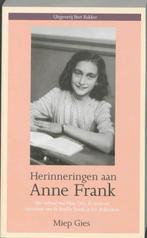 Herinneringen aan Anne Frank 9789035133631, Zo goed als nieuw, [{:name=>'M. Gies', :role=>'A01'}], Verzenden