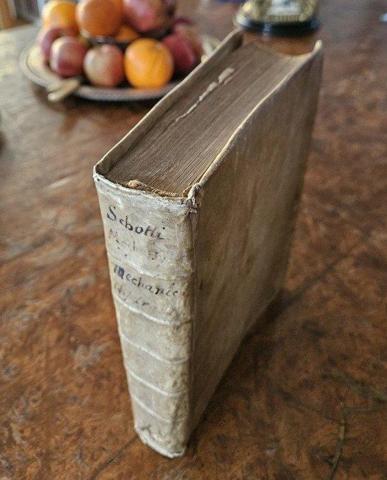 Caspar Schott - Mechanica hydraulico-pneumatica (Athanasius, Antiquités & Art, Antiquités | Livres & Manuscrits