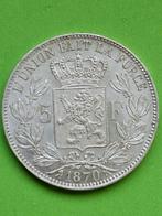 België. 5 Francs 1870 - Prachtig (Zonder Minimumprijs)