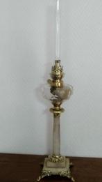Empire - Lamp - luxe - Carrara marmer - Oude olielamp