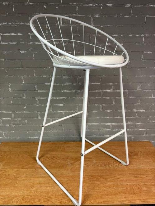 Kruk - Staal, Barkruk - Skai, Antiek en Kunst, Curiosa en Brocante