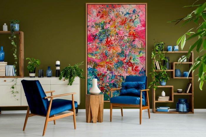 Ivanka Matiss - Kew garden N.17 XXL, Antiek en Kunst, Kunst | Schilderijen | Modern