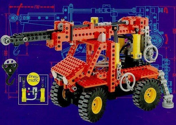 Lego Set - 8854 - Technic - Power Crane Item No: 8854-1, Kinderen en Baby's, Speelgoed | Duplo en Lego