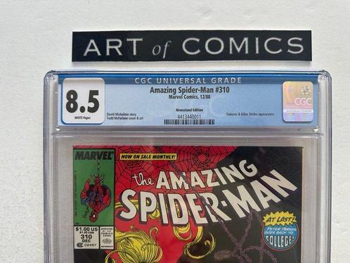 The Amazing Spider-Man #310 - Rare Newsstand edition - CGC, Boeken, Strips | Comics