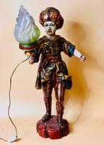 sculptuur, Lámpara Gondolero Veneciano - 78 cm - Polychroom, Antiek en Kunst, Antiek | Overige Antiek