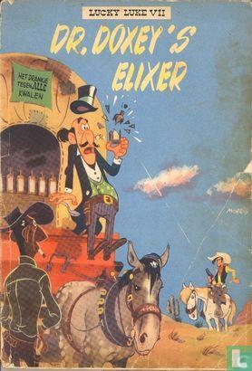 Lucky Luke - Dr. Doxeys elixer - 1955, Boeken, Stripverhalen, Gelezen, Eén stripboek, Verzenden