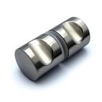Douchedeurknop 706 rond half 30mm - RVS, Doe-het-zelf en Bouw, Glas en Ramen, Verzenden, Nieuw