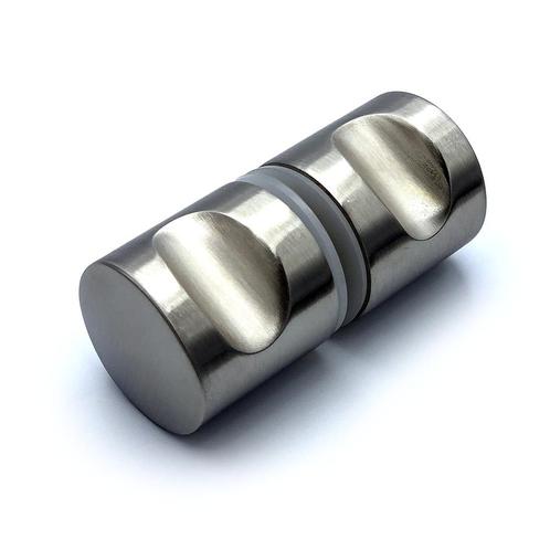 Douchedeurknop 706 rond half 30mm - RVS, Doe-het-zelf en Bouw, Glas en Ramen, Nieuw, Verzenden